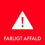 Piktogram for farligt affald